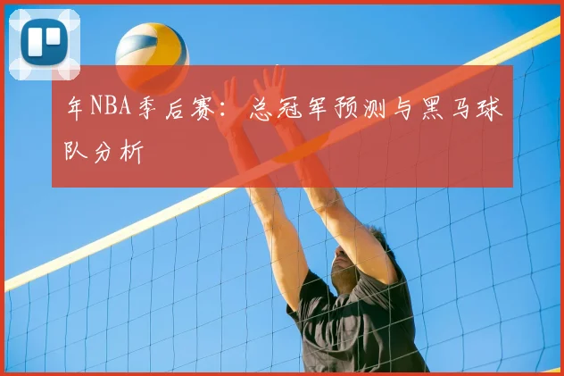 年NBA季后赛:总冠军预测与黑马球队分析